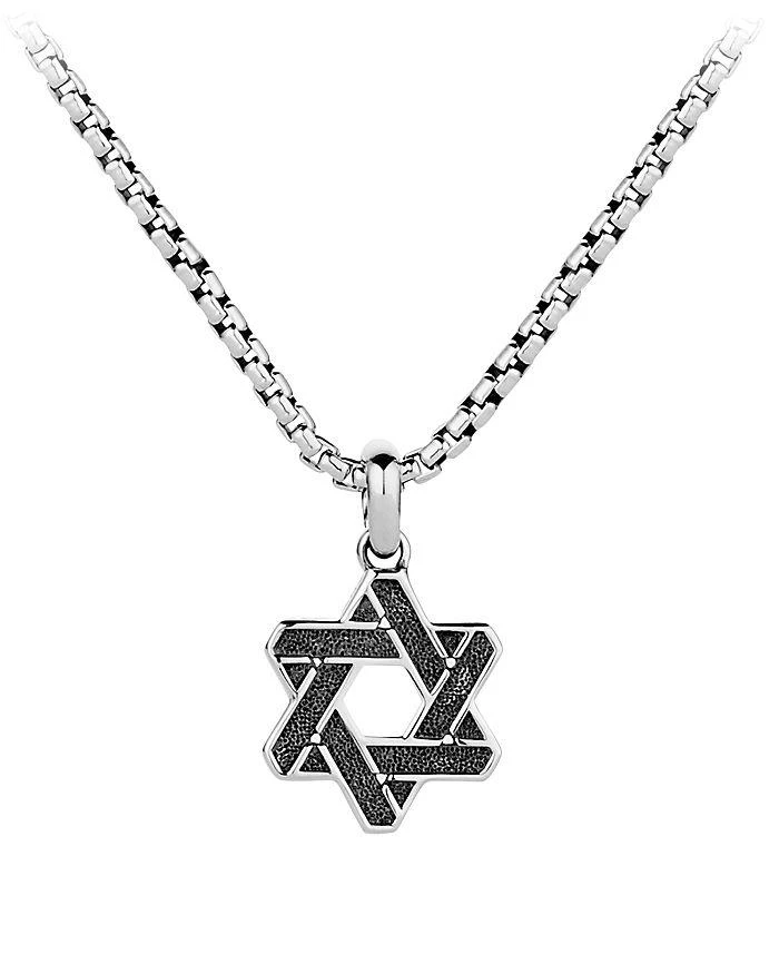 商品David Yurman|Sterling Silver Star of David Pendant,价格¥2056,第3张图片详细描述