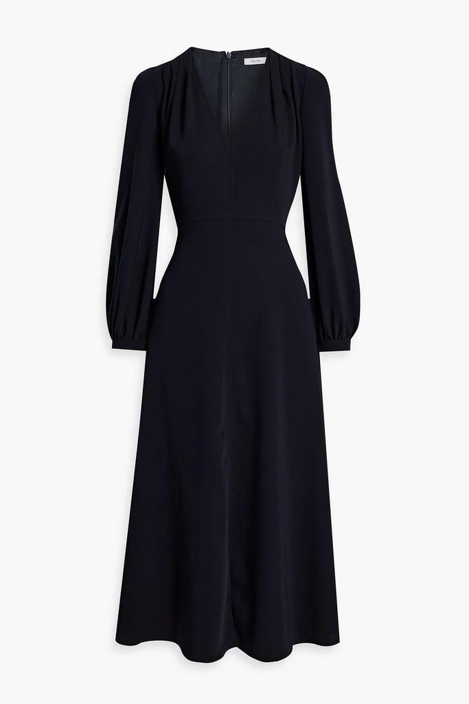 商品IRIS & INK|Camille pleated crepe midi dress,价格¥736,第1张图片