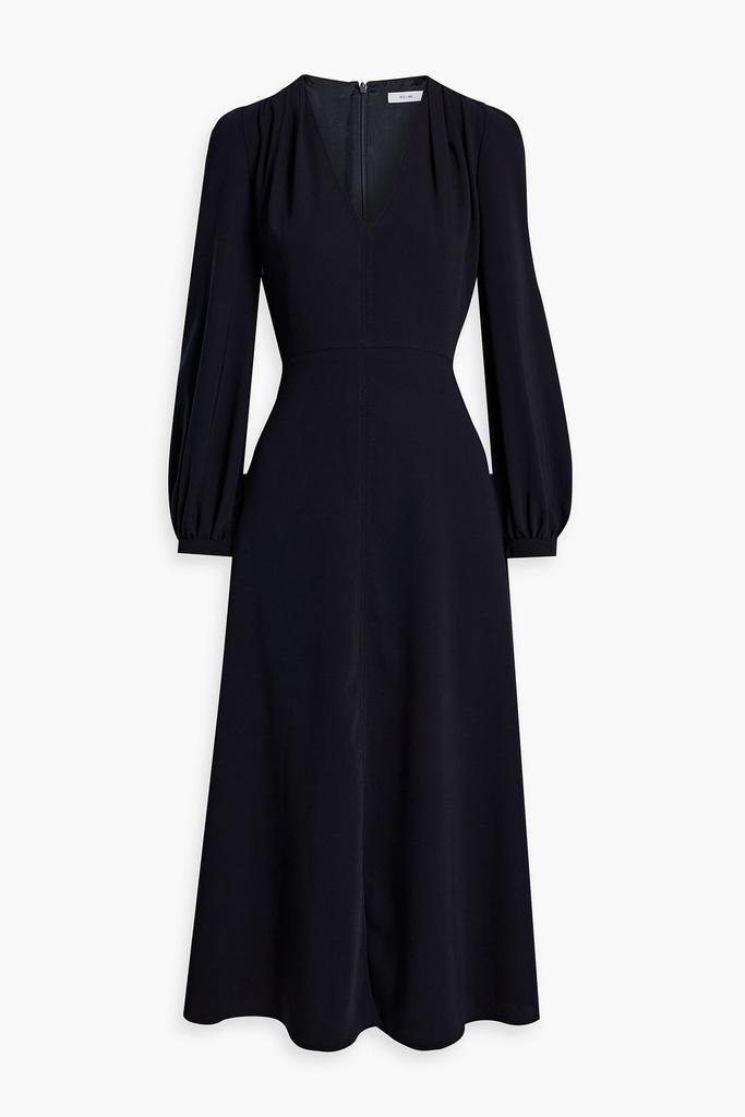 商品IRIS & INK|Camille pleated crepe midi dress,价格¥734,第1张图片