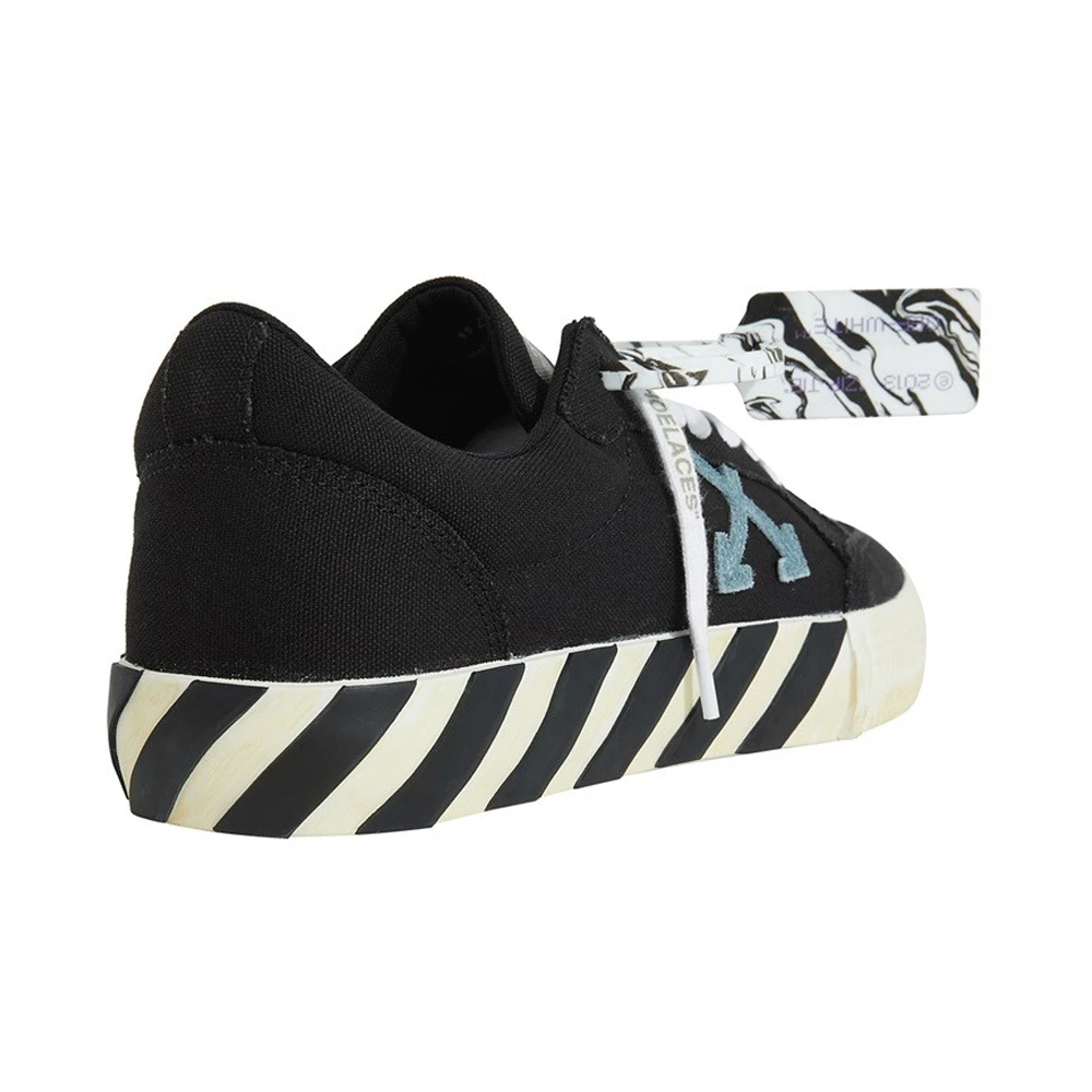 OFF WHITE 黑色男士帆布鞋 OMIA085F21FAB001-1045 商品