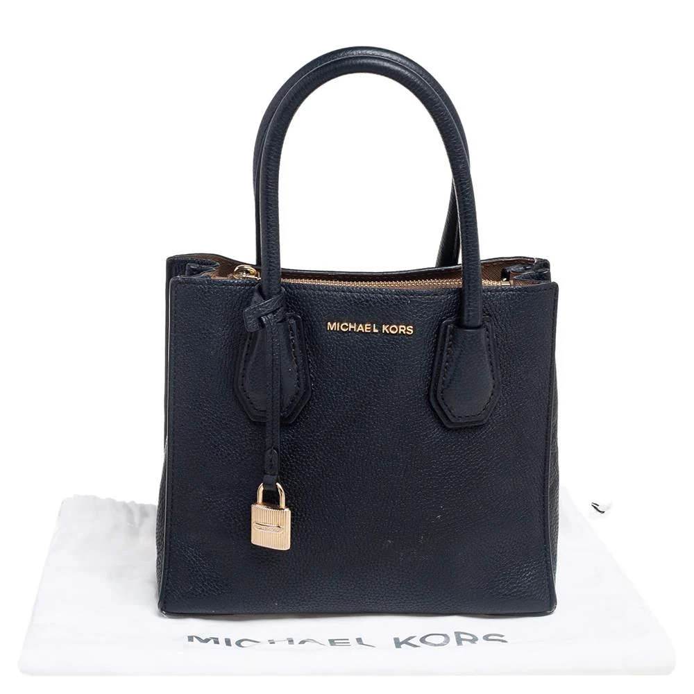 Michael Kors Black Leather Mini Mercer Tote 商品