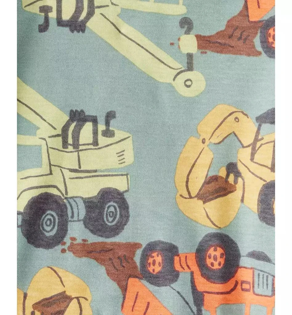 商品Carter's|Toddler Boys Construction-Print Snug-Fit Cotton Pajamas, 4 Piece Set,价格¥148,第2张图片详细描述