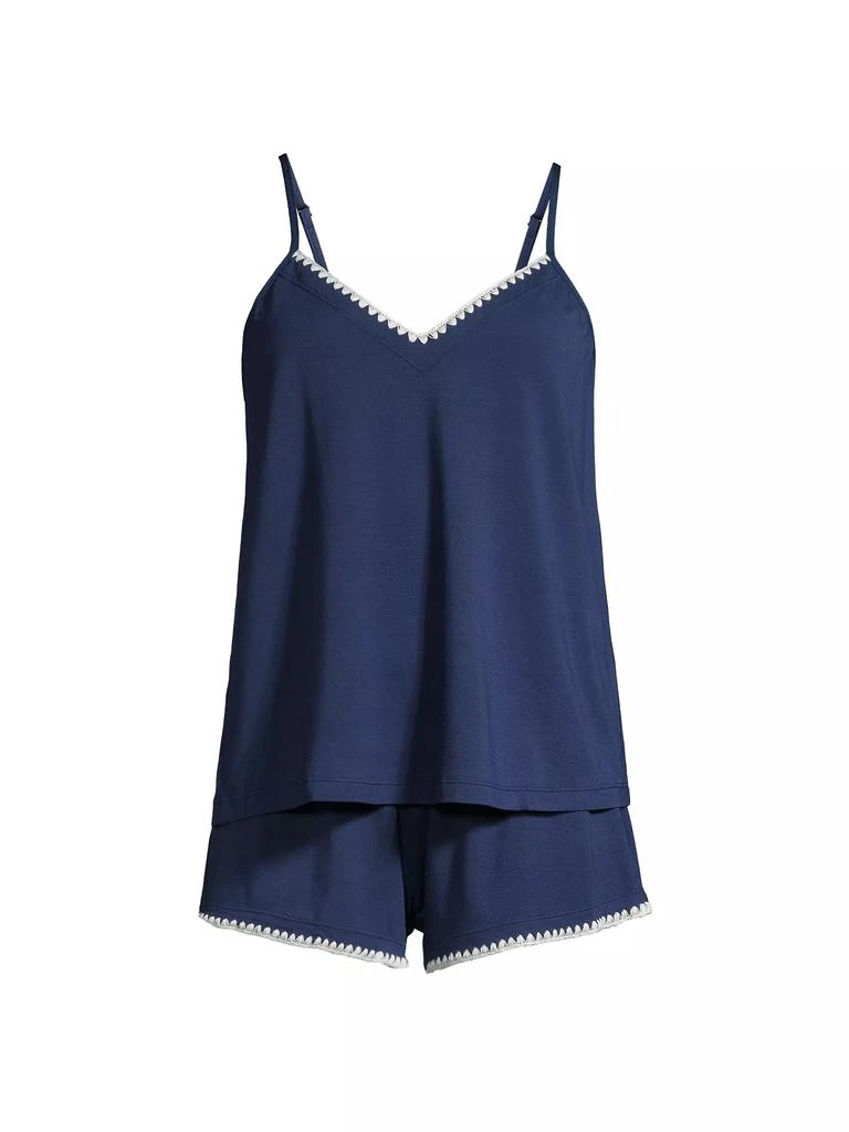 商品Eberjey|Frida Whip Stitch Cami & Shorts Pajama Set,价格¥952,第1张图片