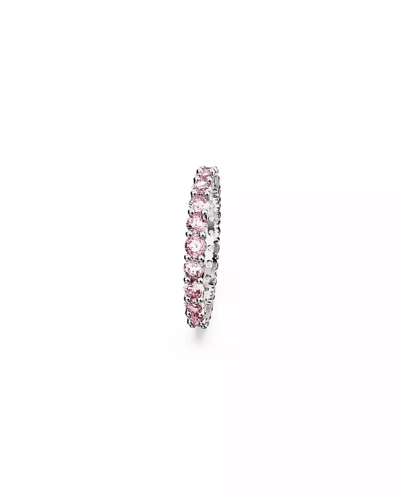 商品Swarovski|Crystal Round Cut Pink Matrix Ring,价格¥623,第3张图片详细描述