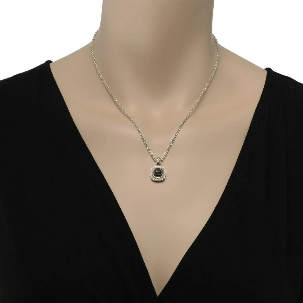 商品Charles Krypell|Charles Krypell Women's Sterling Silver and 18K Gold Necklace,价格¥5987,第2张图片详细描述