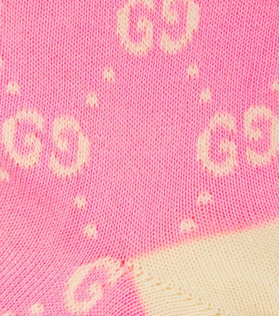 商品Gucci|Baby logo棉质混纺袜子,价格¥674,第4张图片详细描述