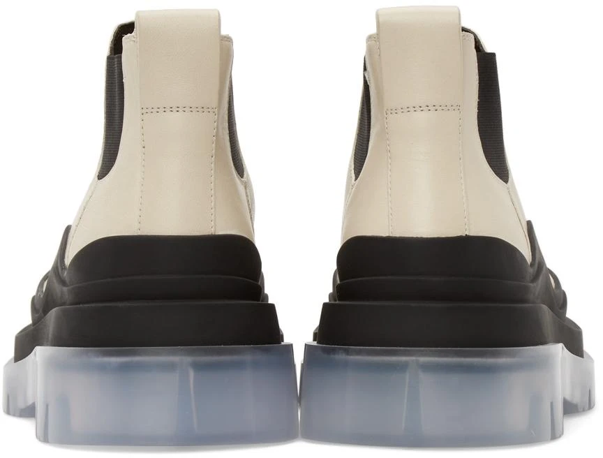 商品Bottega Veneta|Off-White Low 'The Tire' Chelsea Boots,价格¥9863,第4张图片详细描述