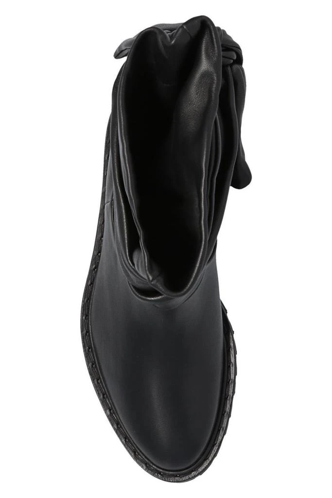 商品IRO|Iro Letizi Lug Sole Almond Toe Ankle Boots,价格¥1634,第4张图片详细描述