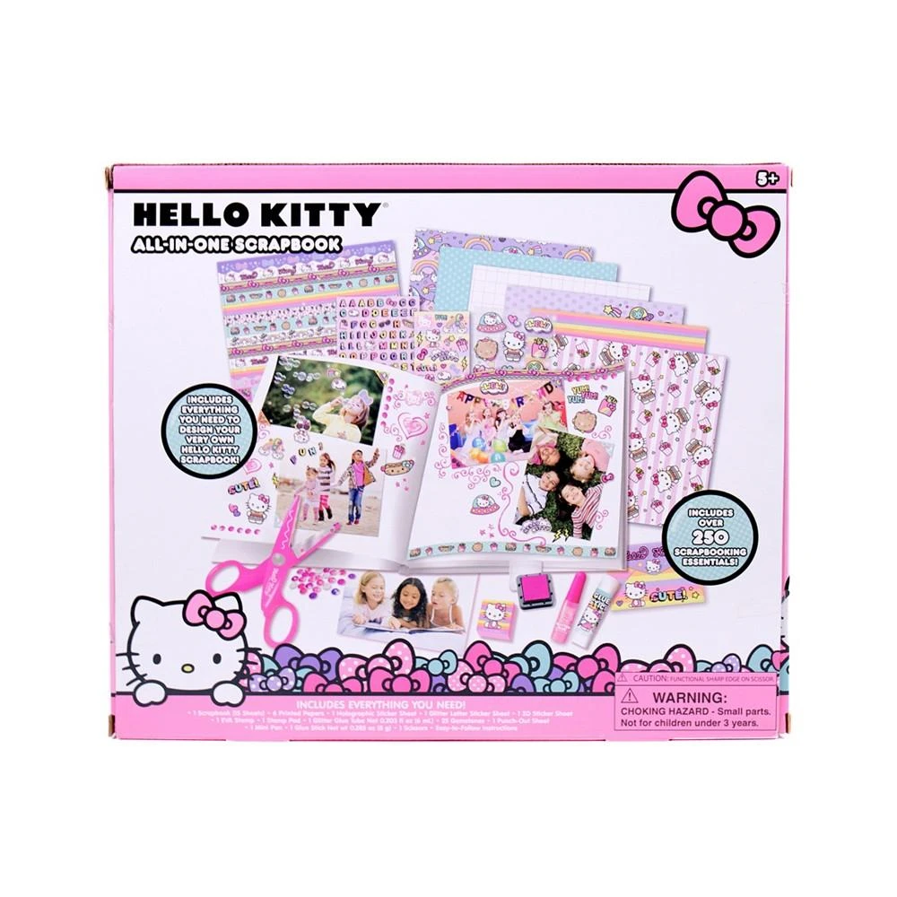 商品Hello Kitty|All-in-One DIY, Design Your Own Scrapbook with Essentials,价格¥190,第2张图片详细描述