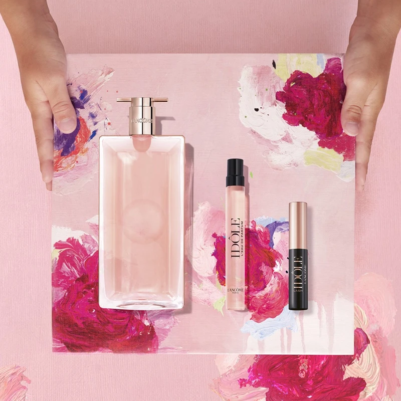 Lancome兰蔻IDOLE是我香水套装 浓香水50ml+浓香水10ml+睫毛膏2ml 商品