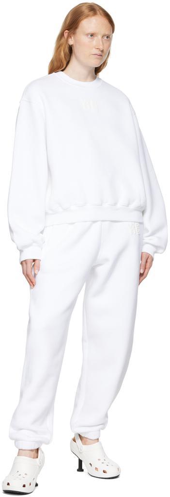 商品Alexander Wang|White Cotton Sweatshirt,价格¥1405,第6张图片详细描述