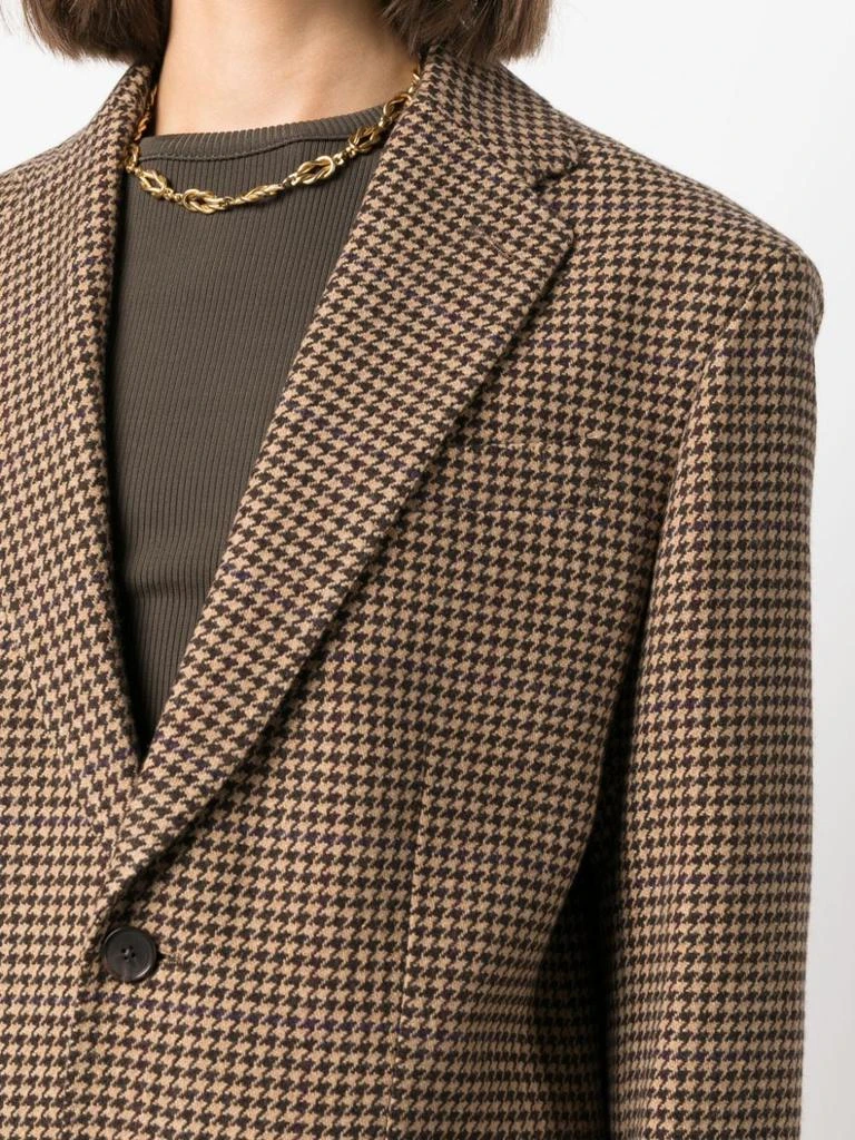 商品Ralph Lauren|POLO RALPH LAUREN - Single-breasted Houndstooth-pattern Blazer,价格¥5739,第5张图片详细描述