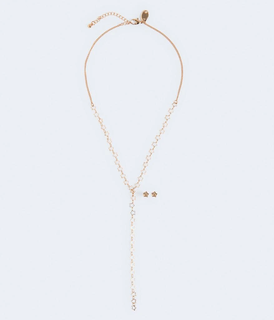 商品Aeropostale|Aeropostale Women's Little Stars Necklace & Earring Set,价格¥71,第2张图片详细描述