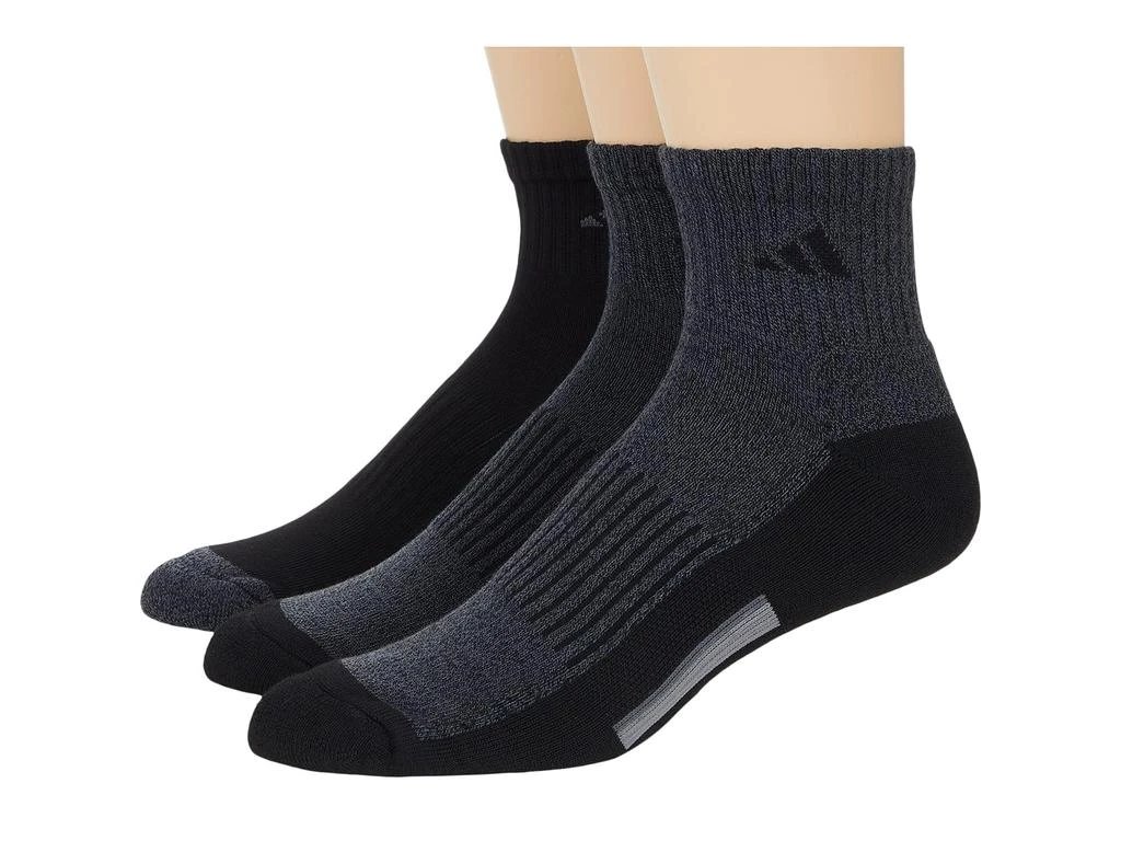 商品Adidas|Cushioned X 3 Quarter Socks 3-Pair,价格¥109,第1张图片