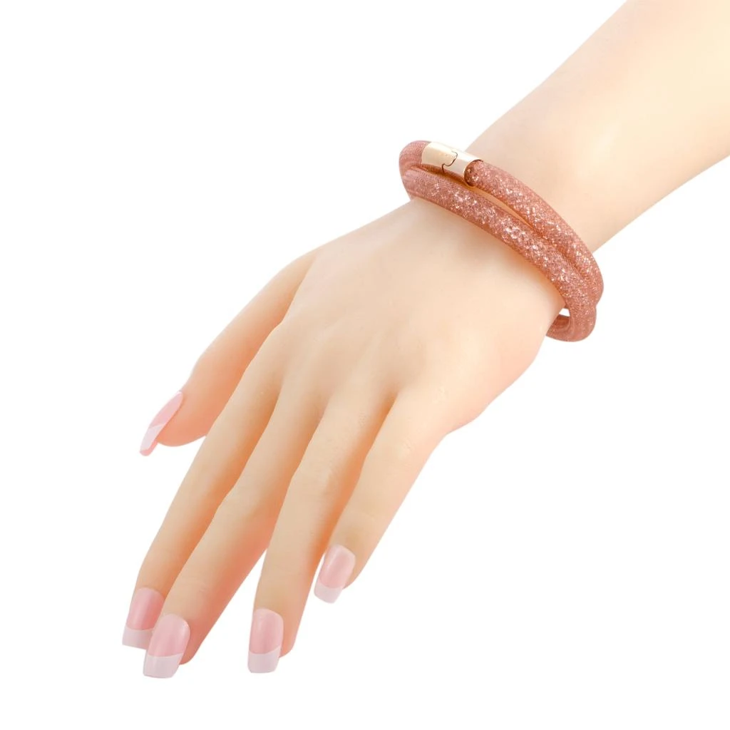 商品Swarovski|Stardust Rose Double Bracelet 5089853-M - Medium,价格¥232,第2张图片详细描述