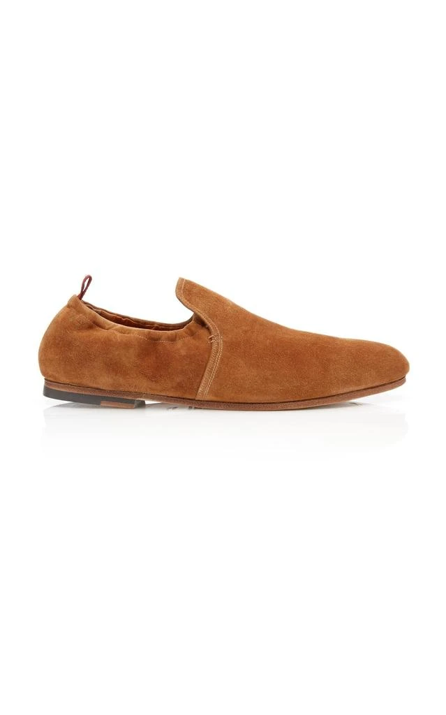 商品Bally|NEW Bally Plank Mens Cowboy Calf Leather Suede Loafers,价格¥2012,第1张图片