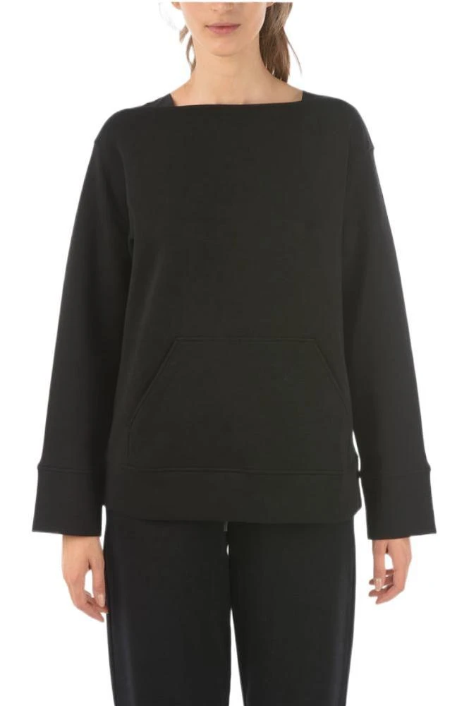 商品Giorgio Armani|Giorgio Armani Womens Black Sweatshirt,价格¥2250,第1张图片