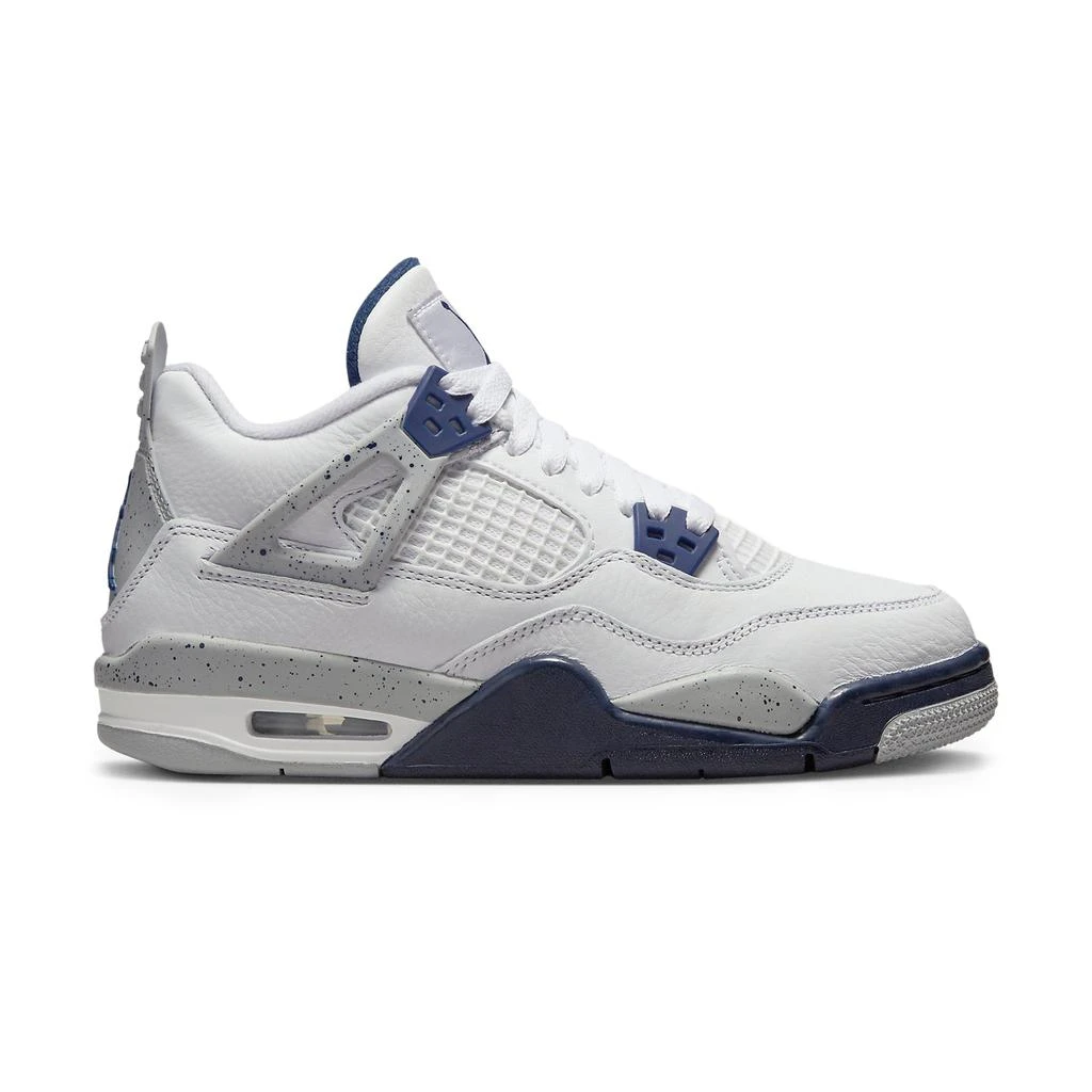 商品Jordan|Air Jordan 4 Retro Midnight Navy (GS),价格¥2217,第1张图片