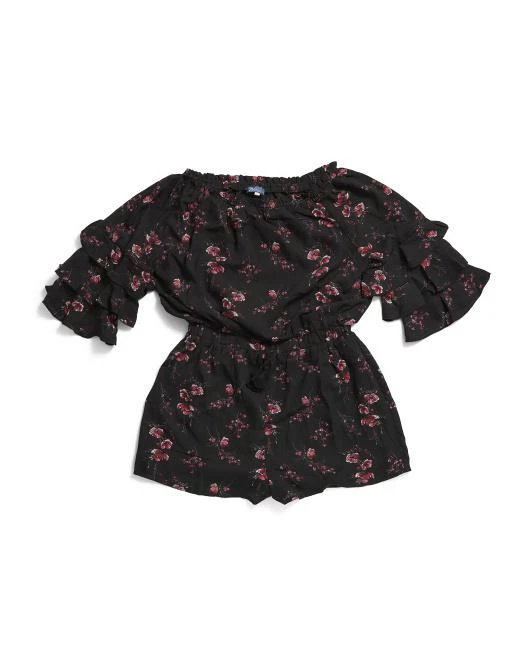 商品TRULY ME|Big Girls Romper,价格¥80,第1张图片