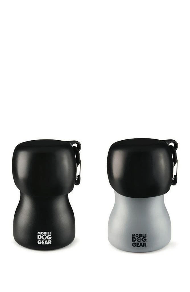 商品MOBILE DOG GEAR|9.5oz. Water Bottle - Black/Gray - Set of 2,价格¥433,第2张图片详细描述