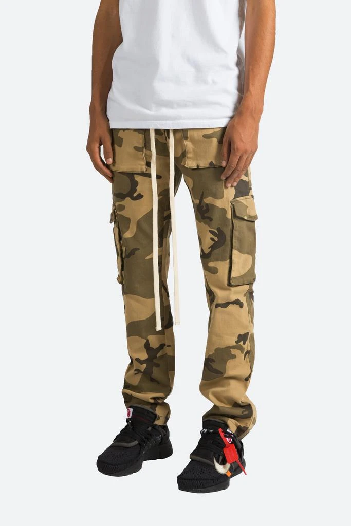 商品MNML|Snap Cargo Pants - Desert Camo,价格¥190,第3张图片详细描述