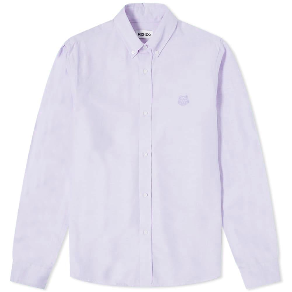 商品Kenzo|Kenzo Tiger Crest Oxford Button Down Shirt,价格¥953,第1张图片