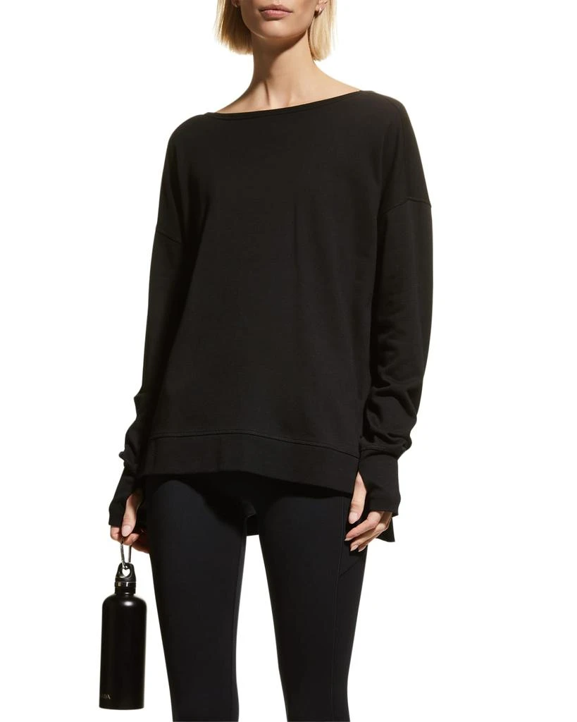 商品SWEATY BETTY|After Class Cross-Back Sweatshirt,价格¥305,第1张图片