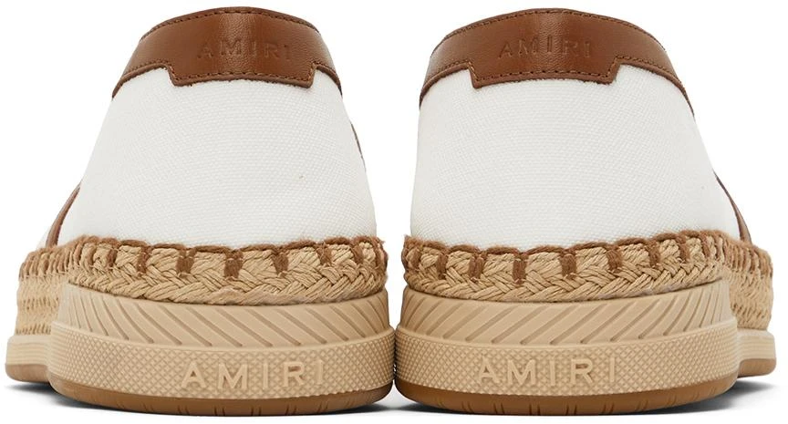 商品AMIRI|White Canvas Espadrilles,价格¥2393,第2张图片详细描述