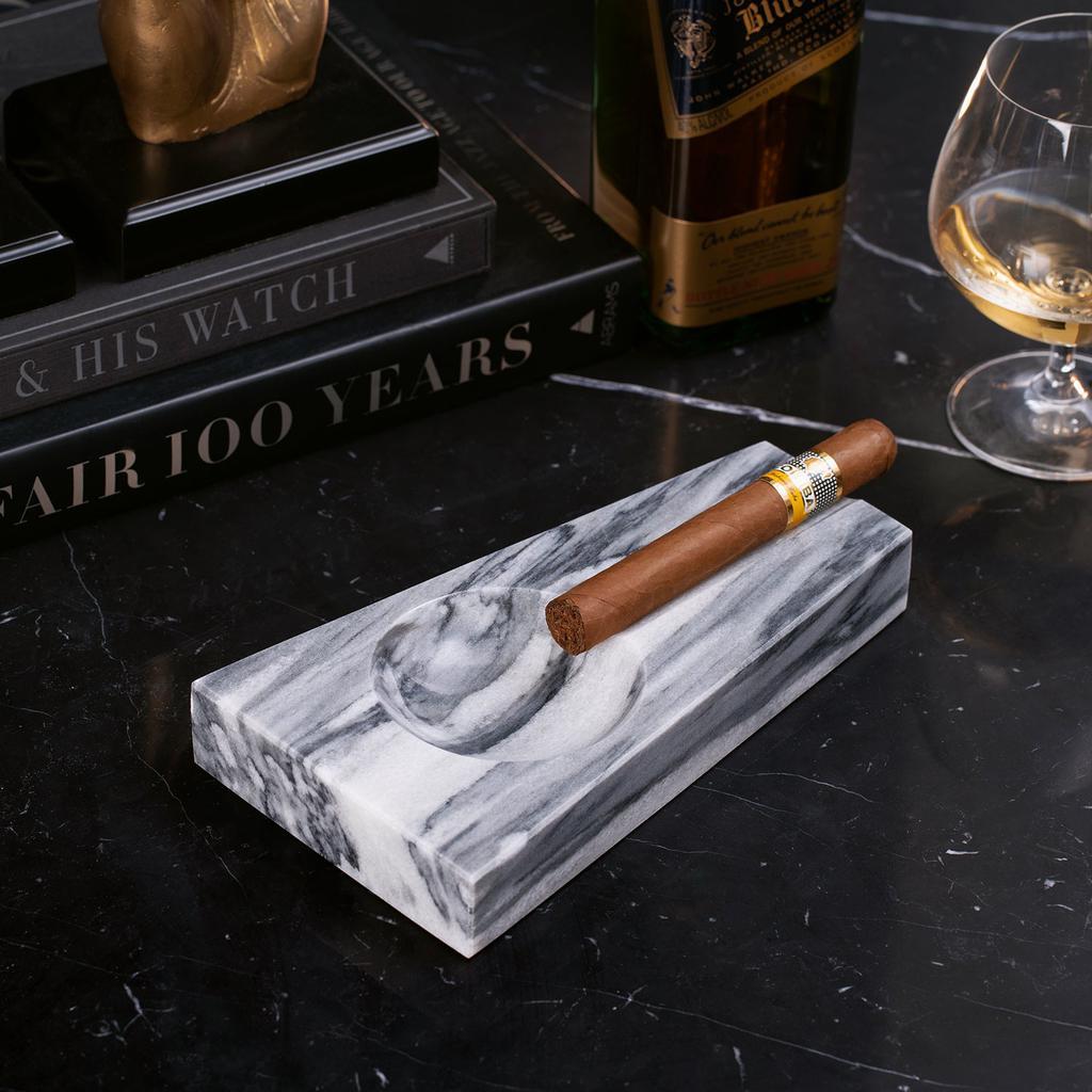 商品Bey Berk|Ashton Marble Single Cigar Ashtray,价格¥257,第5张图片详细描述