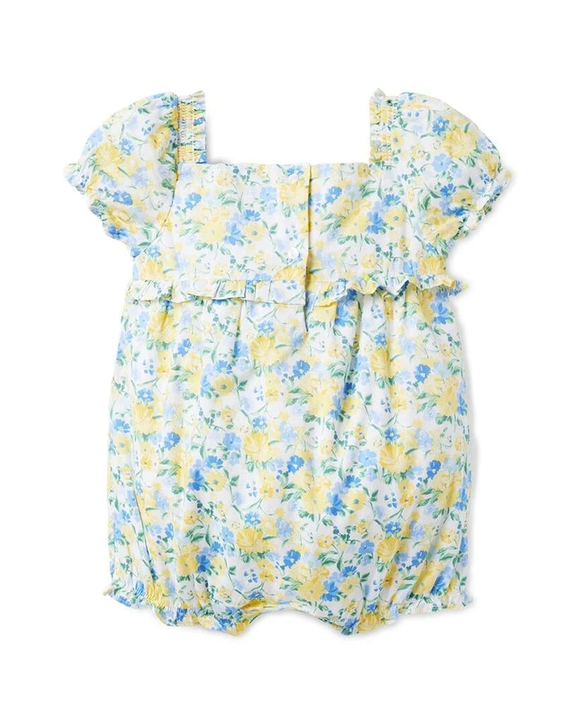 商品Janie and Jack|Janie and Jack The Lily Floral Smocked Baby Romper,价格¥241,第2张图片详细描述