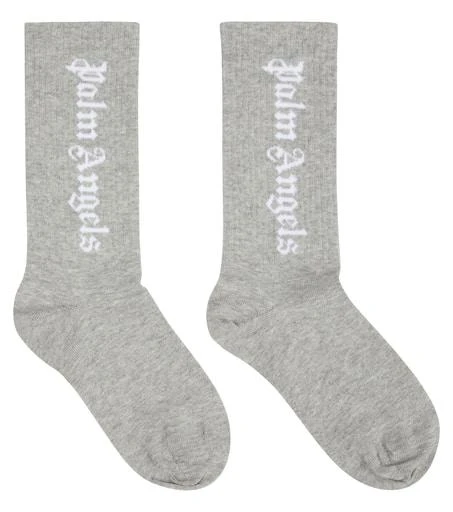 商品Palm Angels|Logo棉质混纺袜子,价格¥198,第1张图片