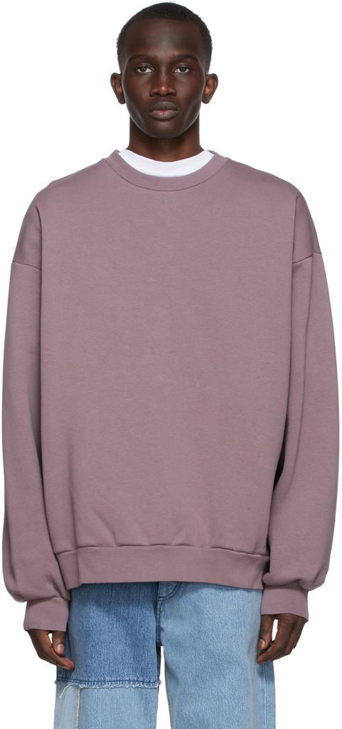 Purple Oversized Sweatshirt商品第1张图片规格展示