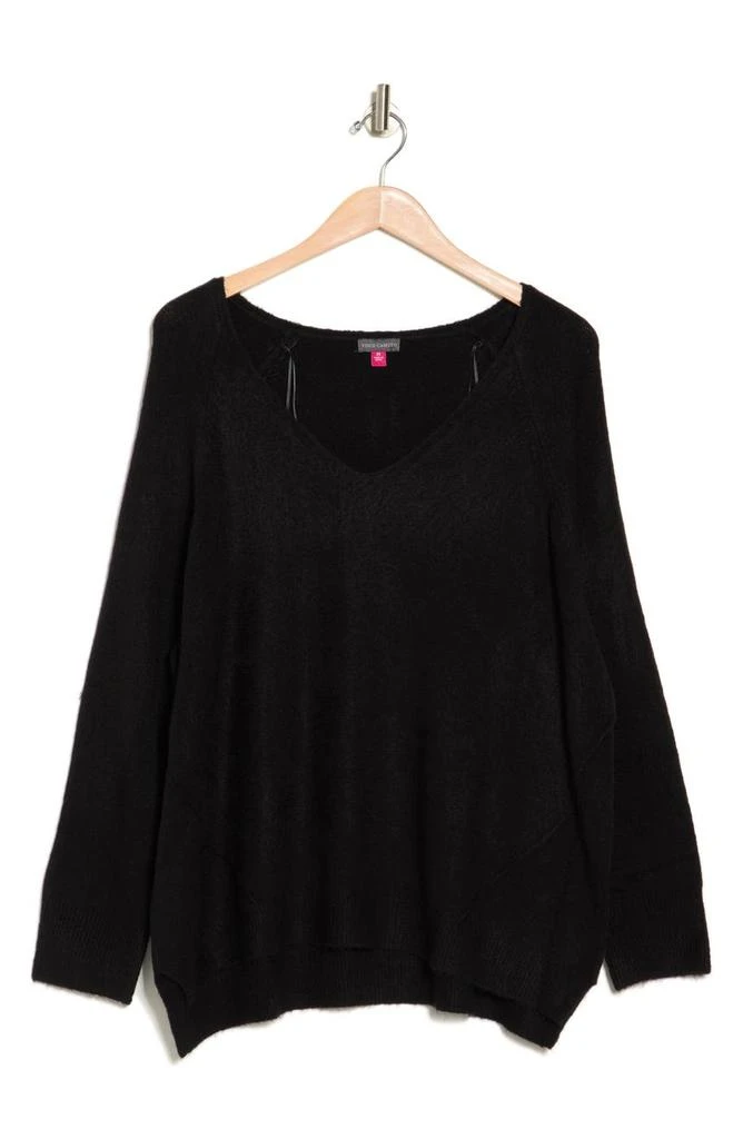 商品Vince Camuto|Step Hem V-Neck Sweater,价格¥111,第3张图片详细描述