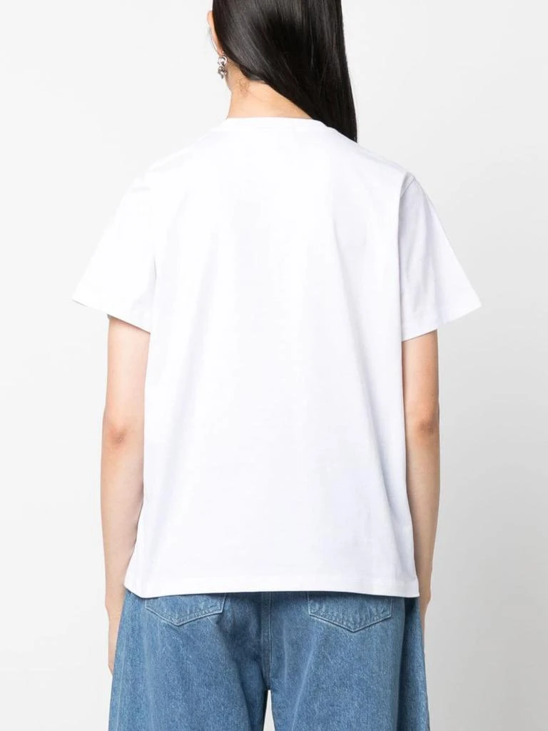 商品Ganni|GANNI - Science Bunny Organic Cotton T-shirt,价格¥464,第2张图片详细描述