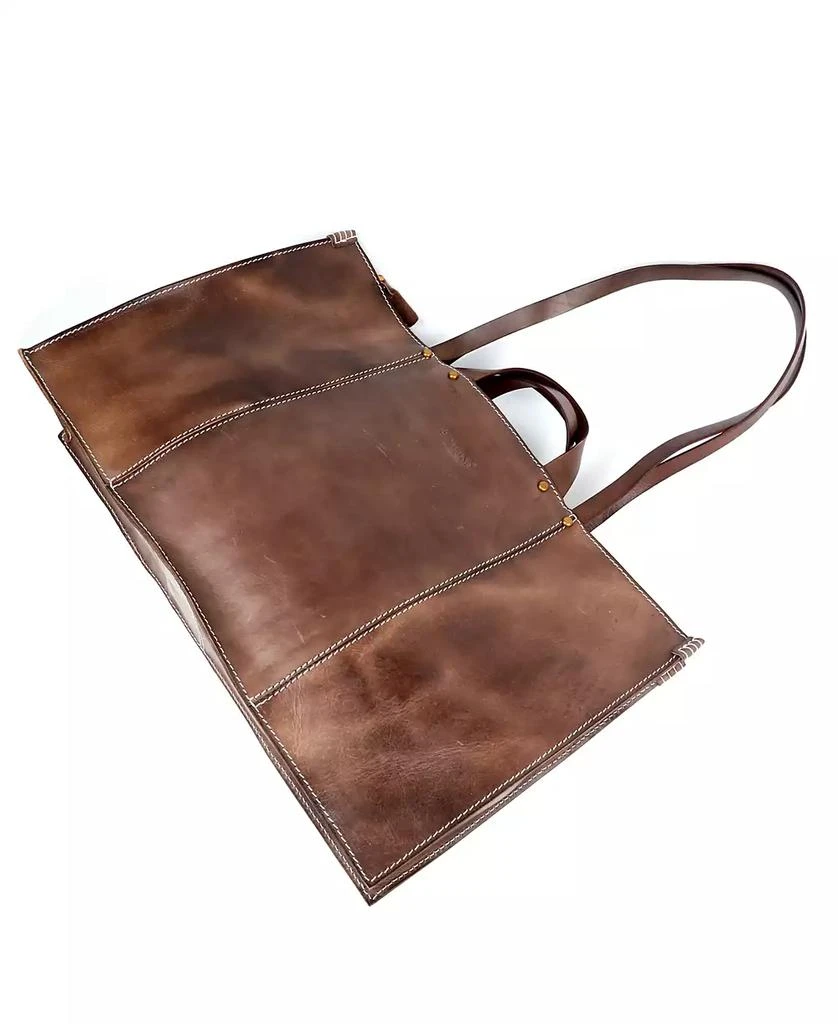 Women's Genuine Leather Sandstorm Tote Bag 商品