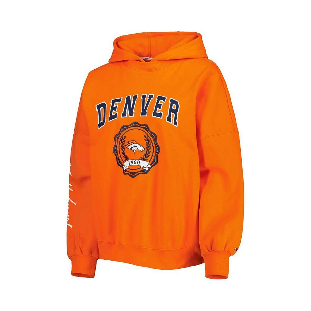 商品Tommy Hilfiger|Women's Orange Denver Broncos Becca Drop Shoulder Pullover Hoodie,价格¥505,第4张图片详细描述