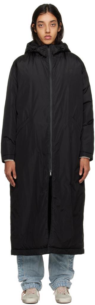 商品Golden Goose|Black Long Hooded Jacket,价格¥4991,第1张图片