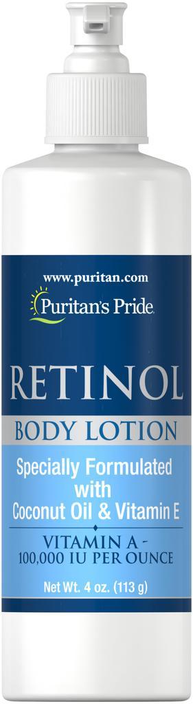 商品Puritan's Pride|Retinol Body Lotion, Vitamin A 100,000 IU/oz,价格¥111-¥222,第1张图片