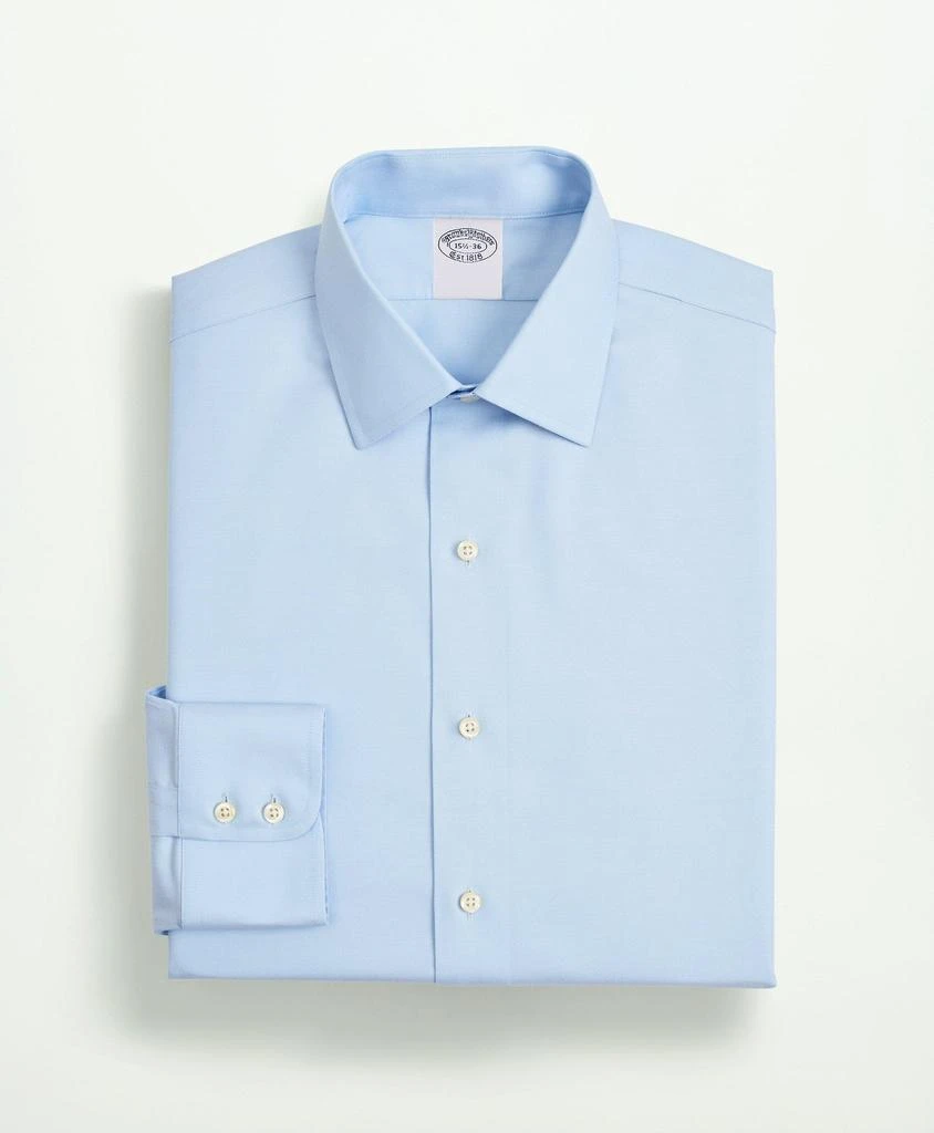 商品Brooks Brothers|Stretch Supima® Cotton Non-Iron Twill Ainsley Collar Dress Shirt,价格¥1057,第4张图片详细描述