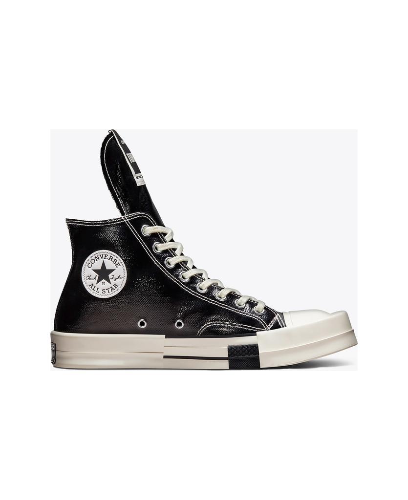 商品DRKSHDW|Turbodrk Hi A01291c Black waxed denim high sneaker Converse collab -Turbodark hi,价格¥1384,第1张图片