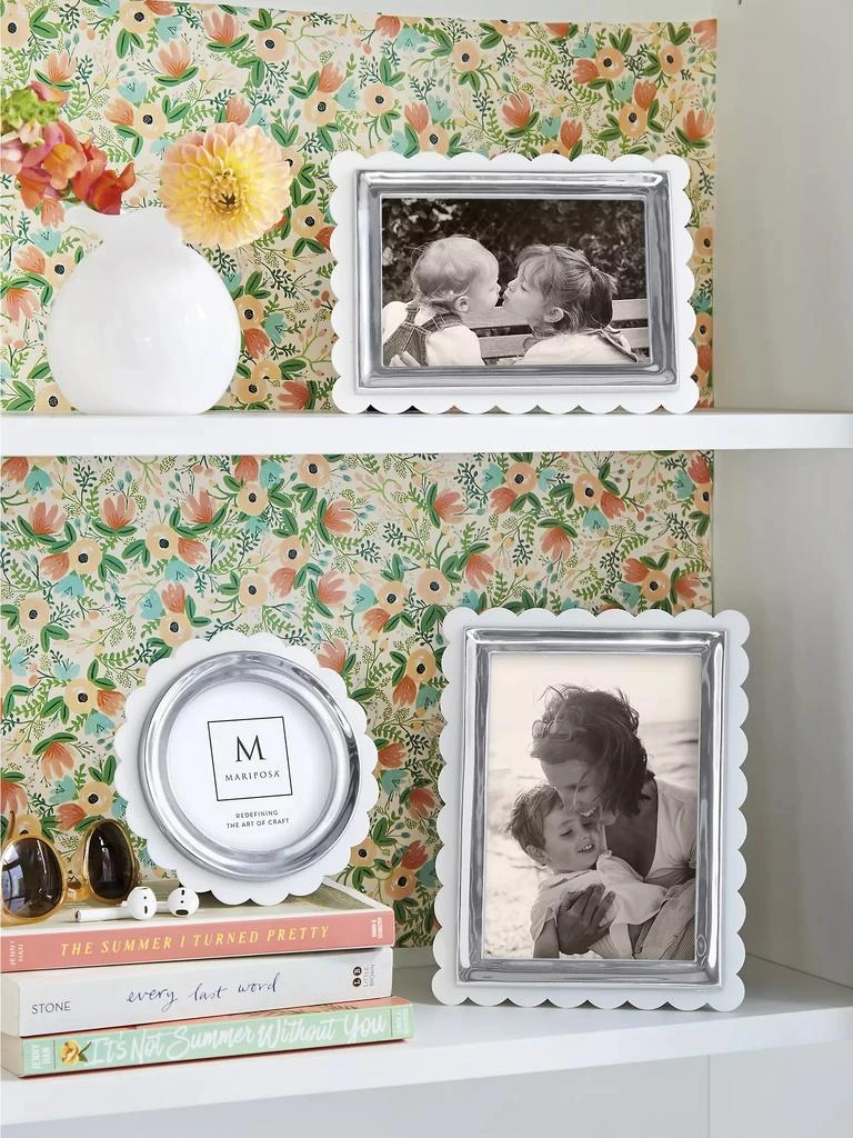 商品Mariposa|Welcome Home Scallop Round Frame,价格¥661,第3张图片详细描述