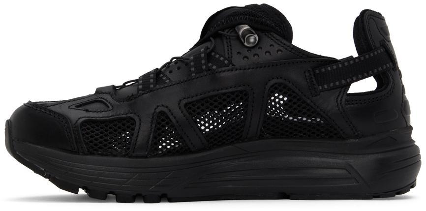 商品Salomon|Black Leather Techsonic Advanced Sneakers,价格¥926,第5张图片详细描述