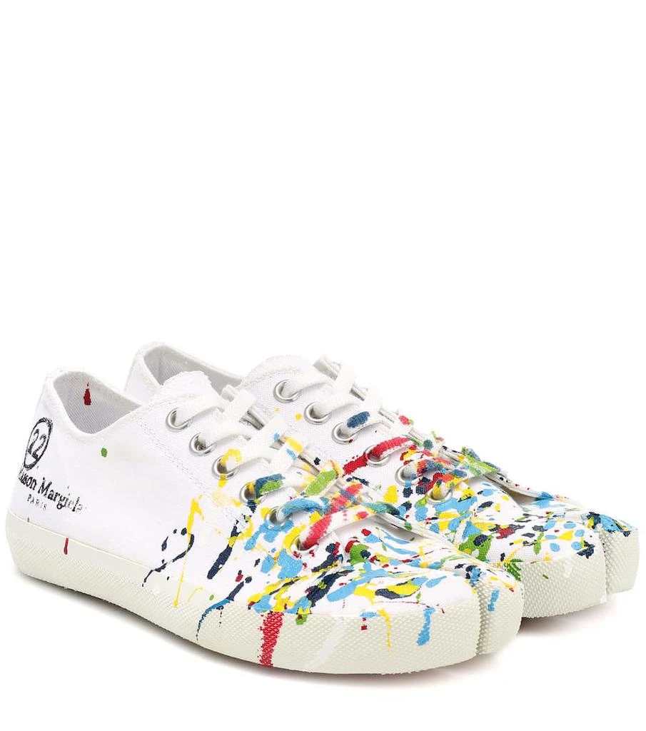 商品MAISON MARGIELA|Tabi canvas low-top sneakers,价格¥4121,第1张图片