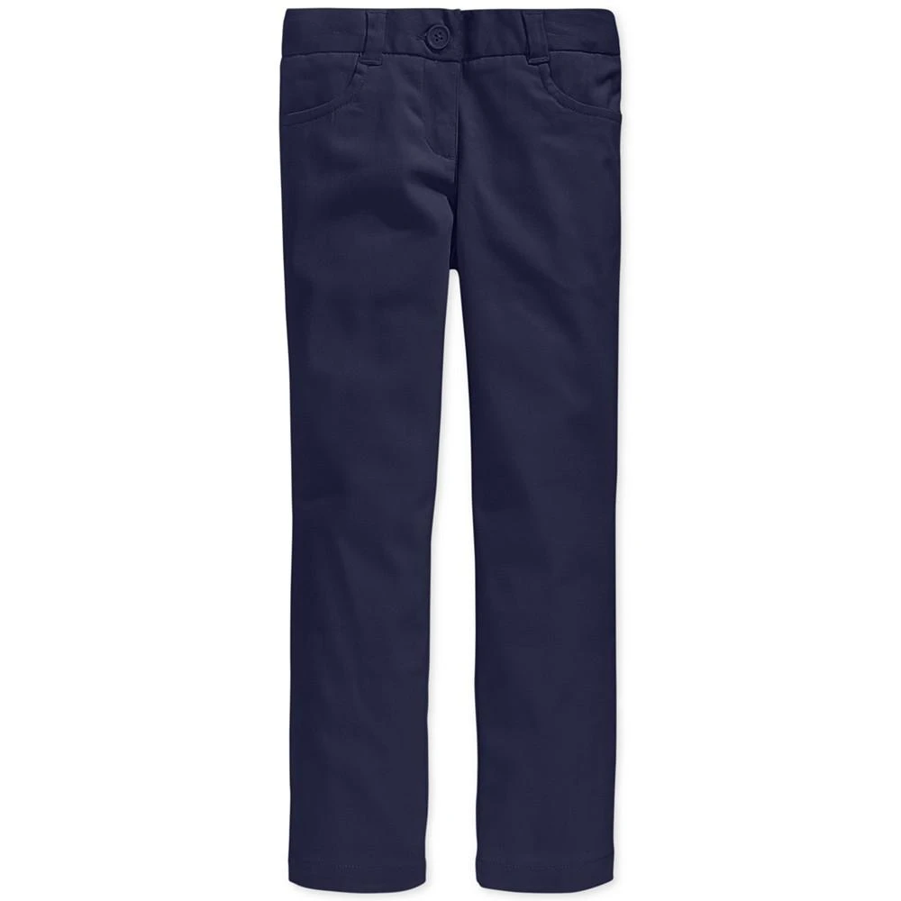 商品Nautica|Big Girls Plus Uniform Stretch Bootcut Pants,价格¥100,第1张图片