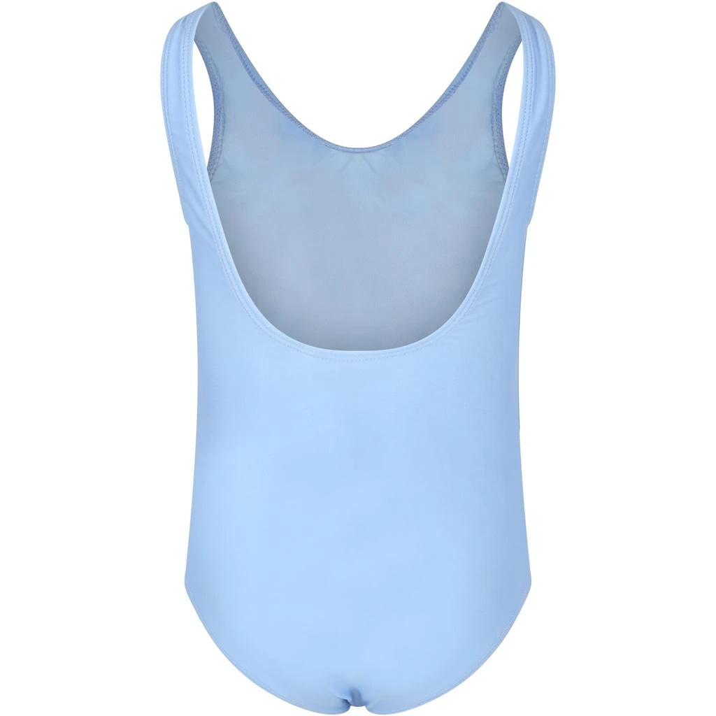 商品MOLO|Light-blue Swimsuit For Girl With Smiley,价格¥595,第2张图片详细描述
