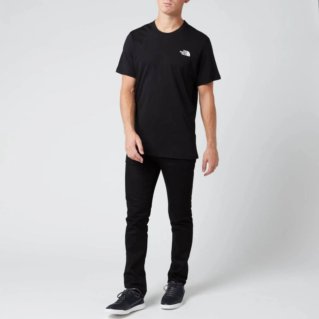 商品The North Face|The North Face Men's Short Sleeve Simple Dome T-Shirt - TNF Black,价格¥151,第3张图片详细描述