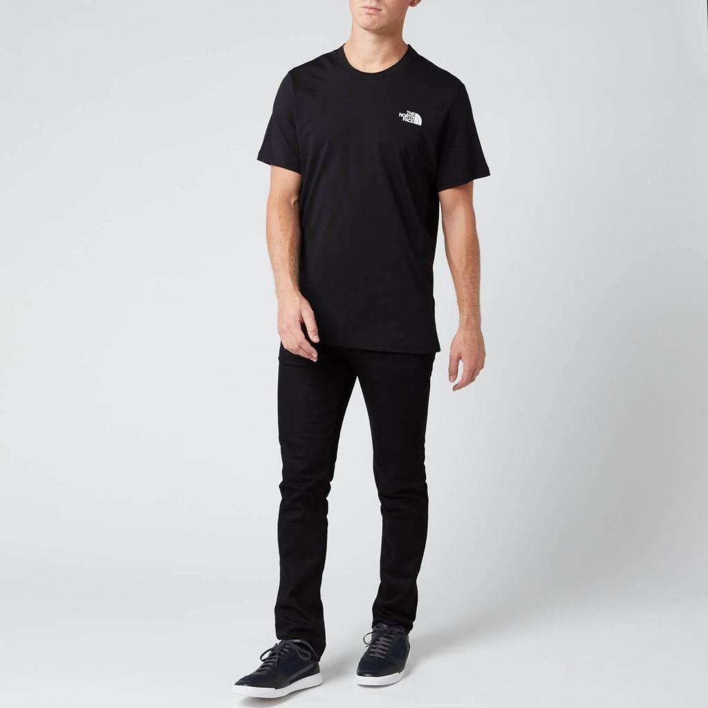 商品The North Face|The North Face Men's Short Sleeve Simple Dome T-Shirt - TNF Black,价格¥224,第5张图片详细描述