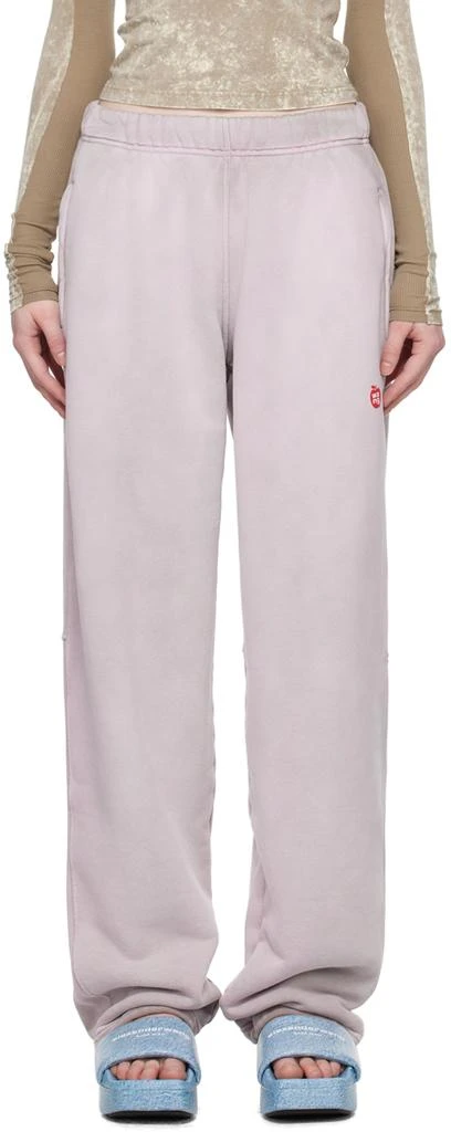 商品Alexander Wang|女式 粉色高腰休闲裤,价格¥1534,第1张图片