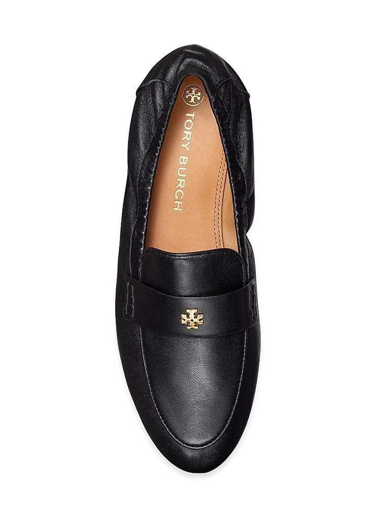 商品Tory Burch|Logo Leather Ballet Loafers,价格¥2217,第4张图片详细描述