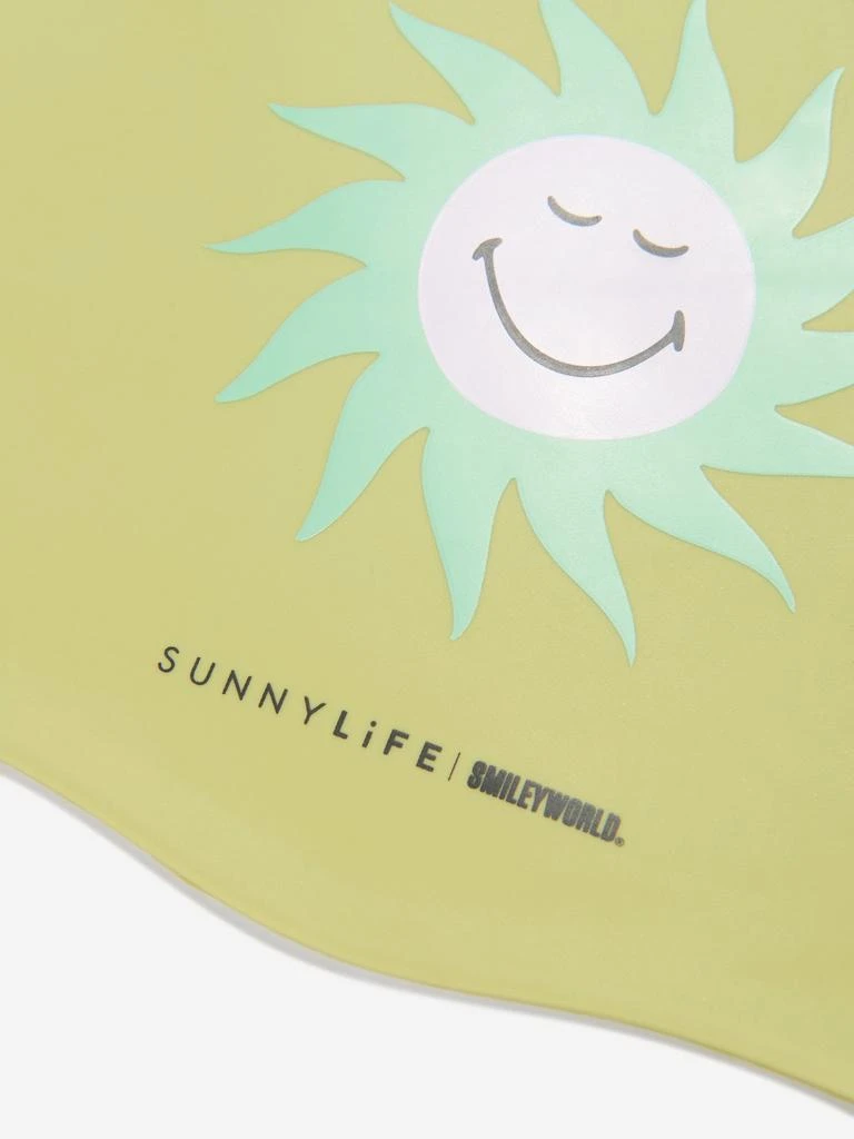 商品Sunnylife|Sunnylife Kids Smiley World Swimming Cap in Green,价格¥67,第4张图片详细描述